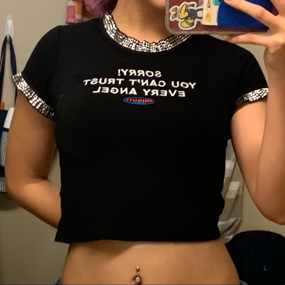 O Mighty sorry you can’t trust every angel Tee